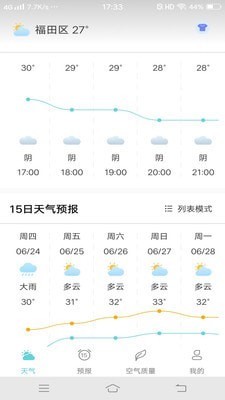 本地每日天气通正式版截图3