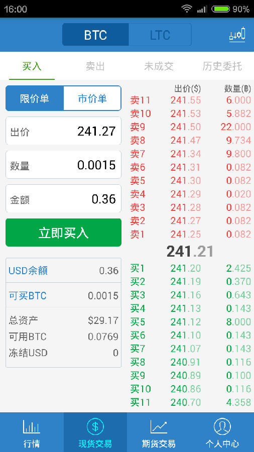 btcchina交易平台