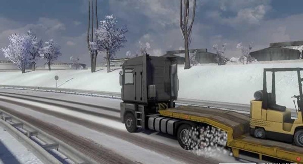 冬季卡车模拟运输中文版截图3